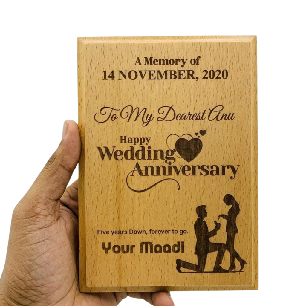 Wooden Gift Souvenir – Custom Message & Design