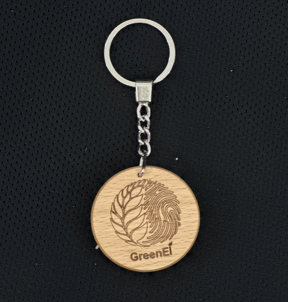 Personalized Wooden Key Rings – Custom Logo & Name | Pack of 5
