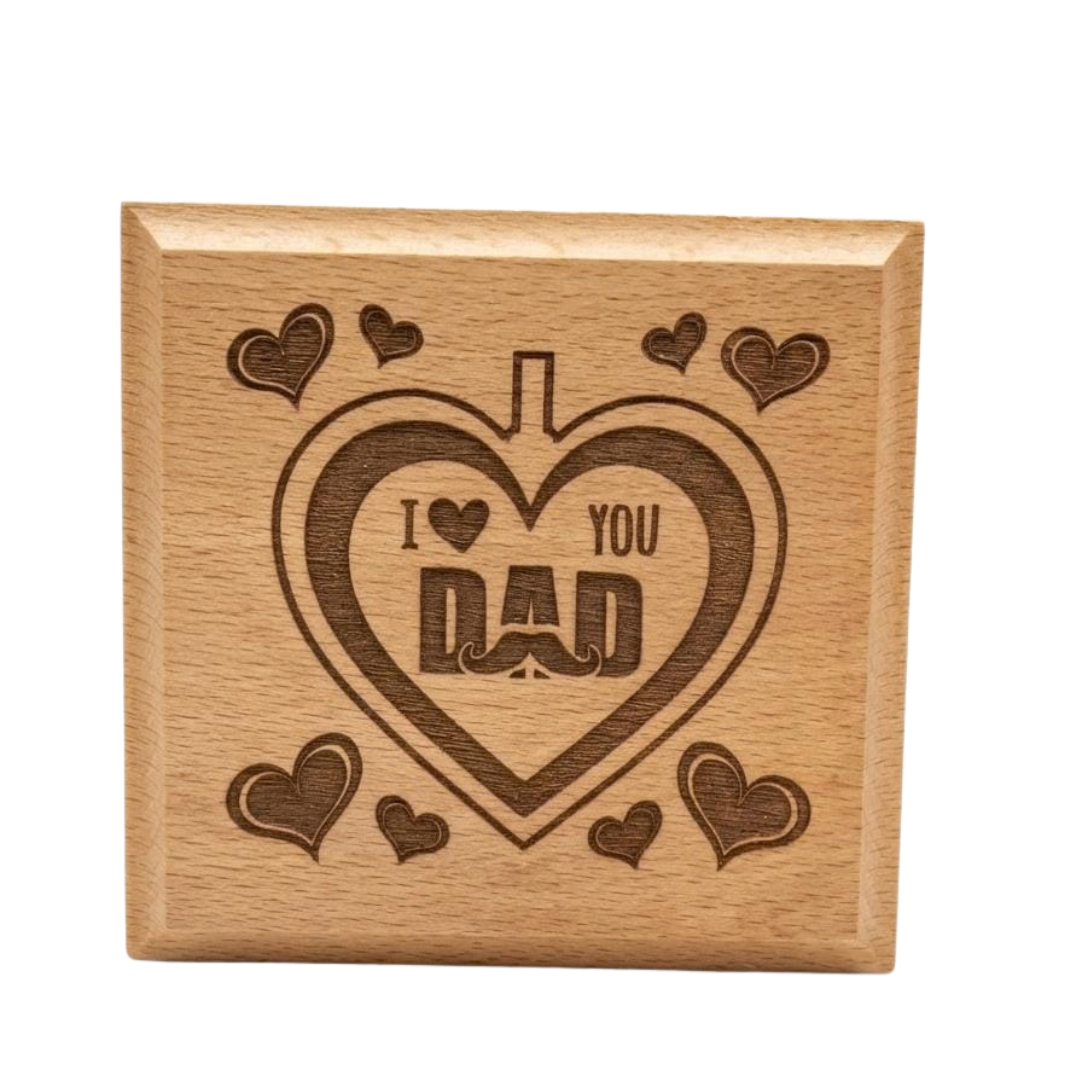Wooden Gift Souvenir – Custom Message & Design