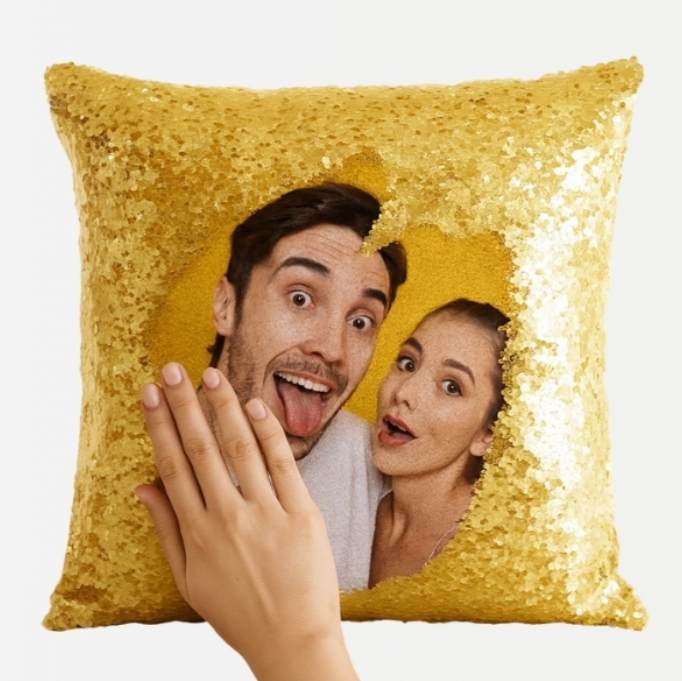 Personalized Magic Cushion – Custom Photo & Text