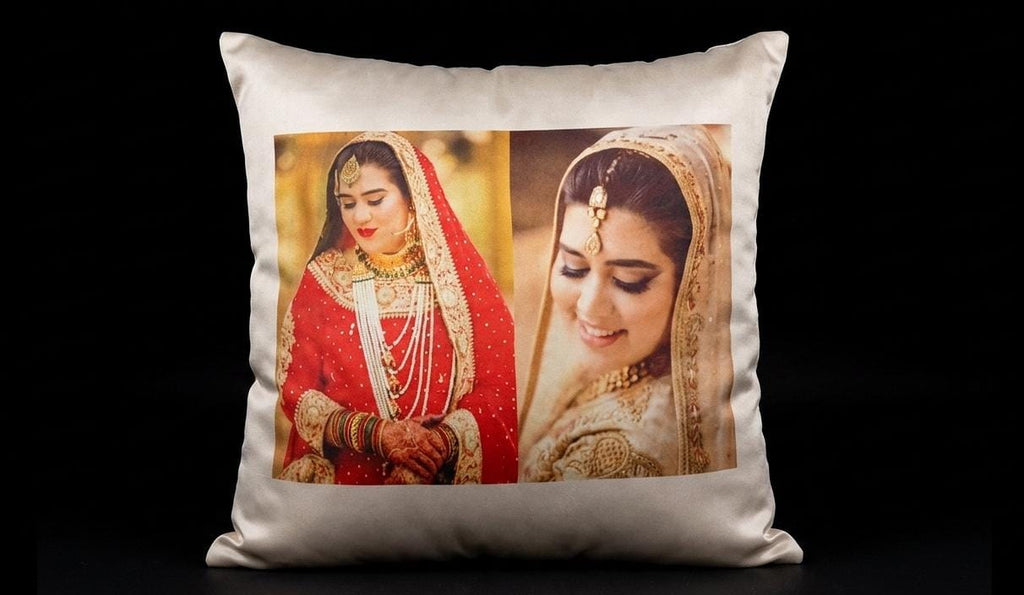 Personalized Photo Cushion – Custom Picture & Text