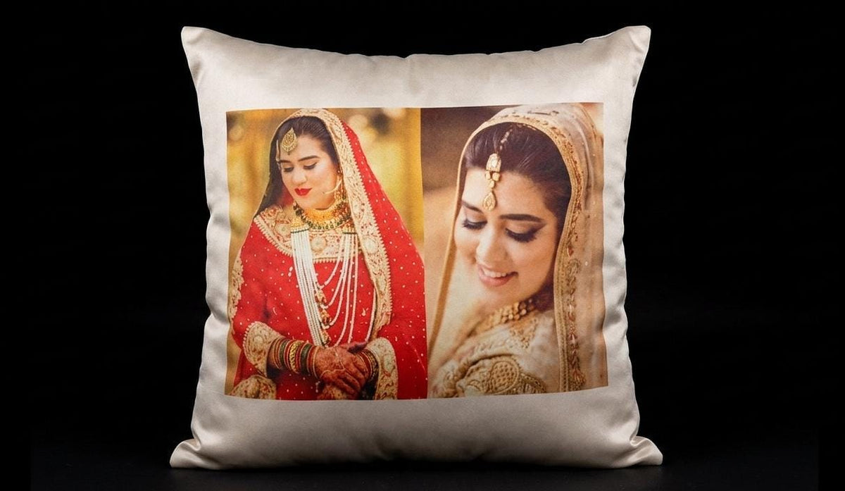 Personalized Photo Cushion – Custom Picture & Text