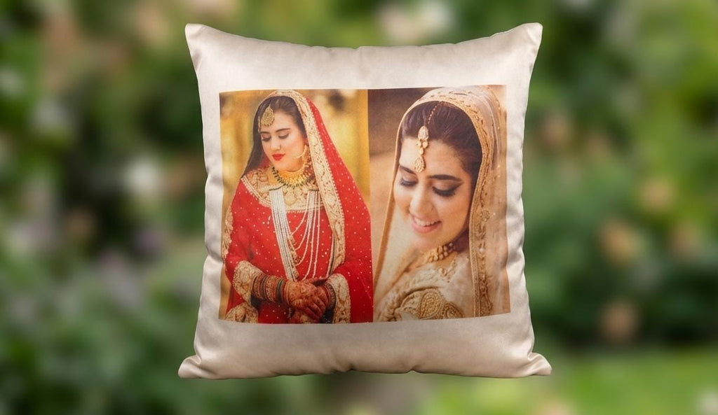 Personalized Photo Cushion – Custom Picture & Text
